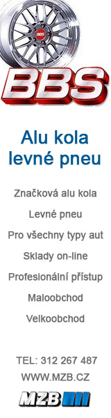 Alu kola, levné pneu - www.mzb.cz