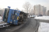 Dopravní nehoda kamiónu na kruhá