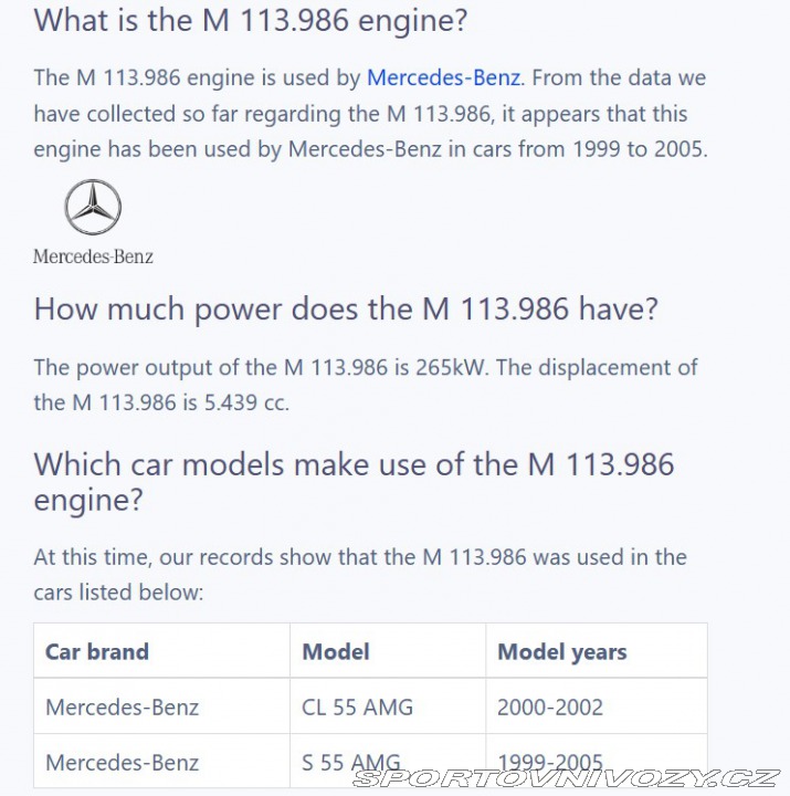 Mercedes-Benz S S55 AMG Long FOR SALE 2000