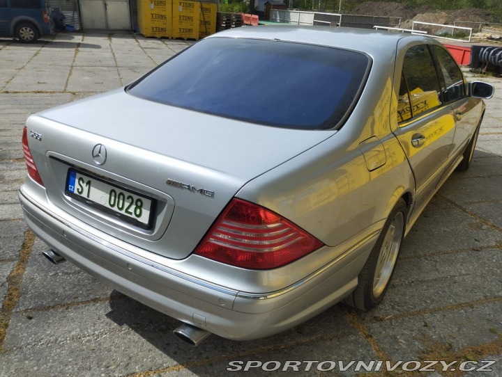 Mercedes-Benz S S55L AMG Long, krásné 2000