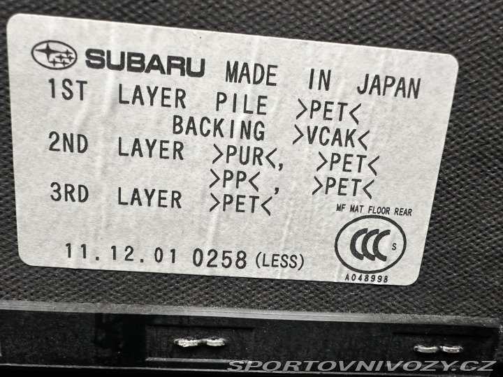 Subaru Impreza STi S201 JDM RHD DCCD č.2 2000