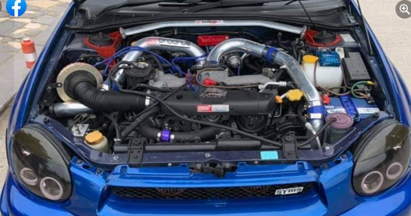 Subaru Impreza JDM WRX kára STi na díly