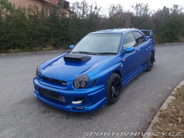 Subaru Impreza WRX kastle STi JDM úprava 2001