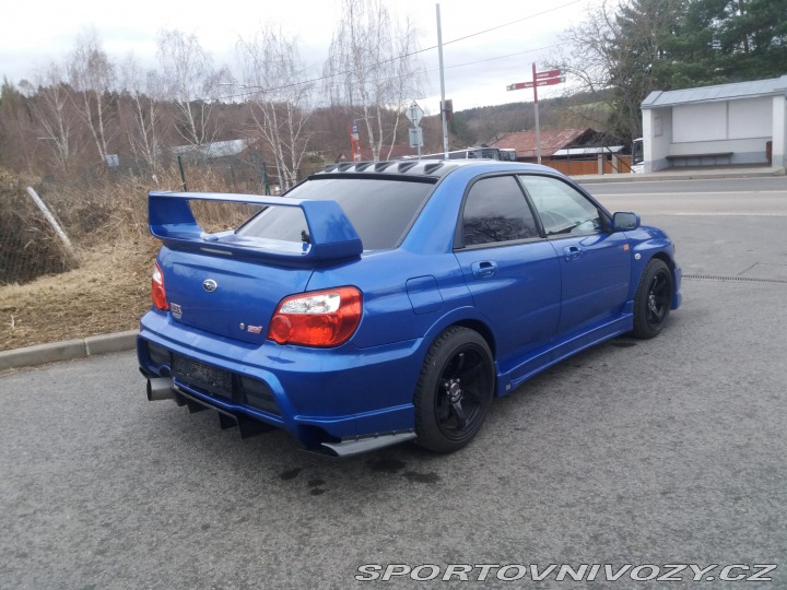 Subaru Impreza WRX kastle STi JDM úprava 2001