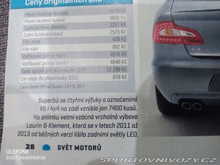 Škoda Superb V6 3.6 2014 Laurin 2014