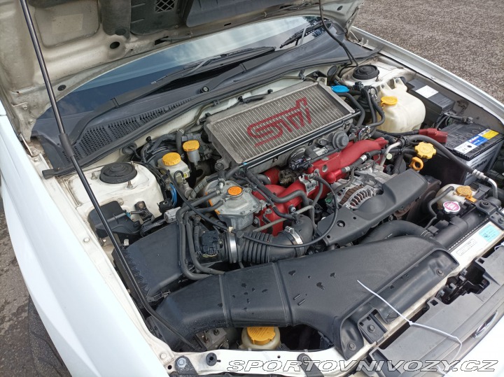 Subaru Impreza STi JDM 2003 bílá prodáno 2003