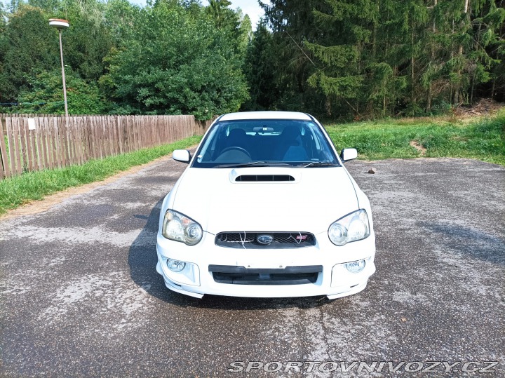 Subaru Impreza STi JDM 2003 bílá prodáno 2003