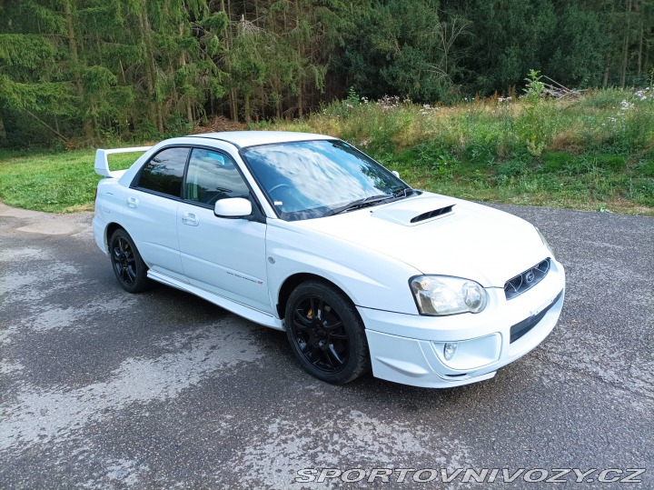 Subaru Impreza STi JDM 2003 bílá prodáno 2003