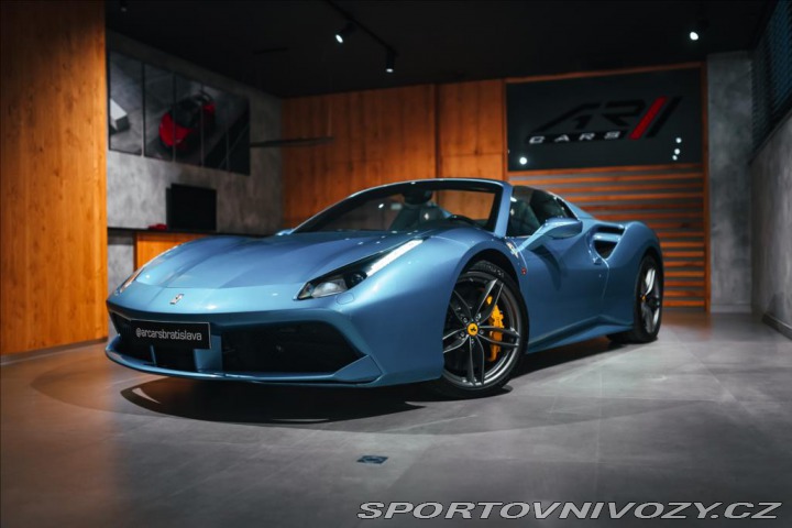 Ferrari 488 SPIDER, CARBON, passenger 2018