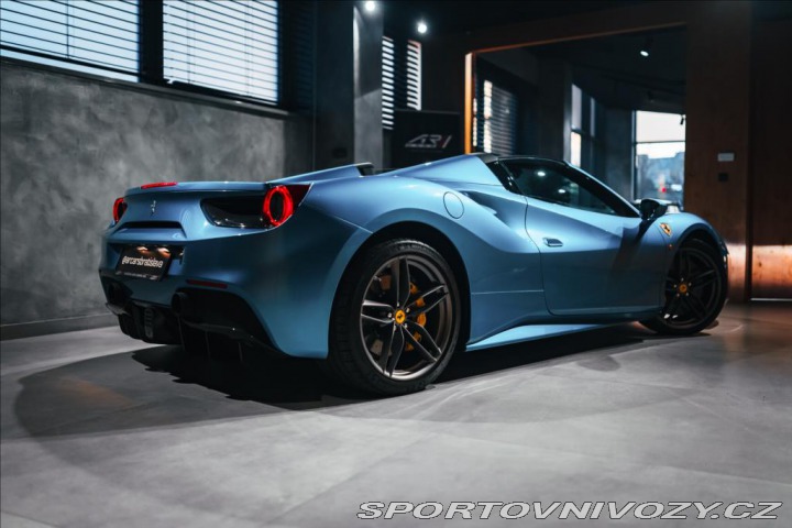 Ferrari 488 SPIDER, CARBON, passenger 2018