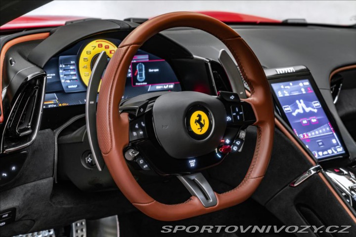 Ferrari Roma V8 ROSSO CORSA, CZ OV,RU 2022