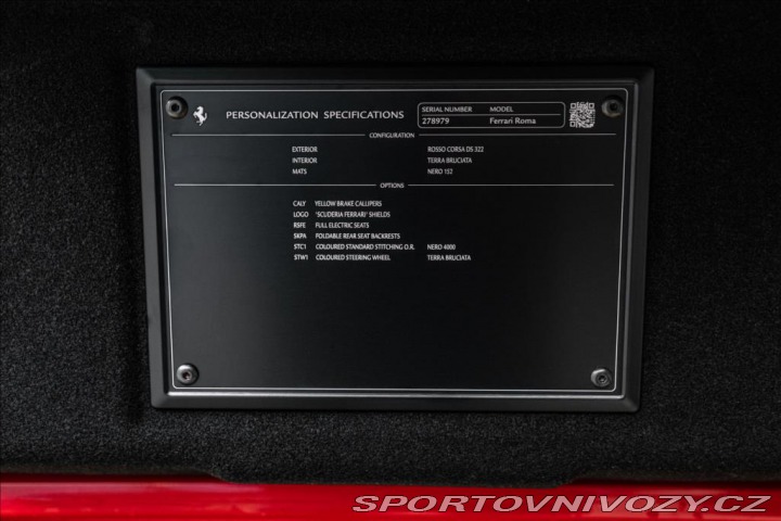 Ferrari Roma V8 ROSSO CORSA, CZ OV,RU 2022