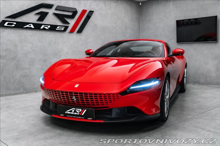 Ferrari Roma V8 ROSSO CORSA, CZ OV,RU 2022
