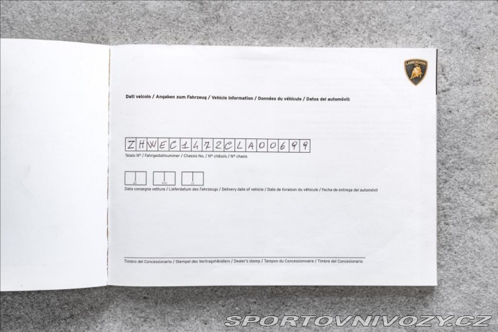 Lamborghini Aventador LP 700-4 OV,RU 2012
