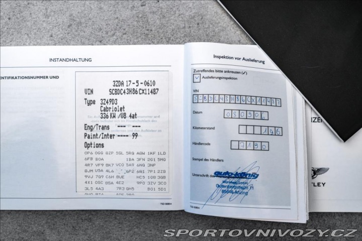 Bentley Azure Convertible V8 6.75 2006
