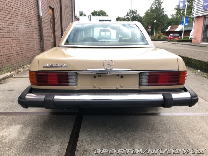 Mercedes-Benz SL 450 AUTOMAT, BÍLÉ RZ!!! 1974