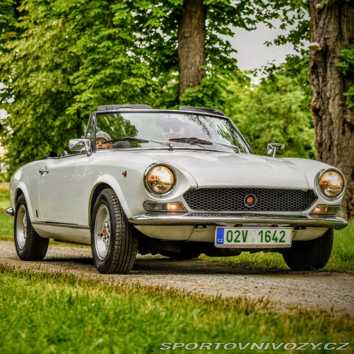 Fiat 124 Spider Sport 1600 BS1, EU verze 1972