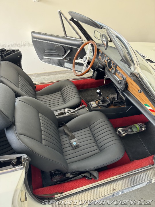 Fiat 124 Spider Sport 1600 BS1, EU verze 1972