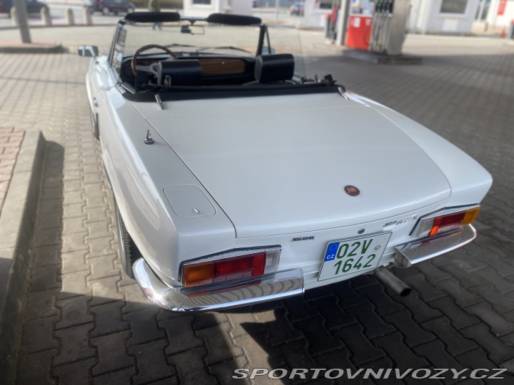 Fiat 124 Spider Sport 1600 BS1, EU verze 1972