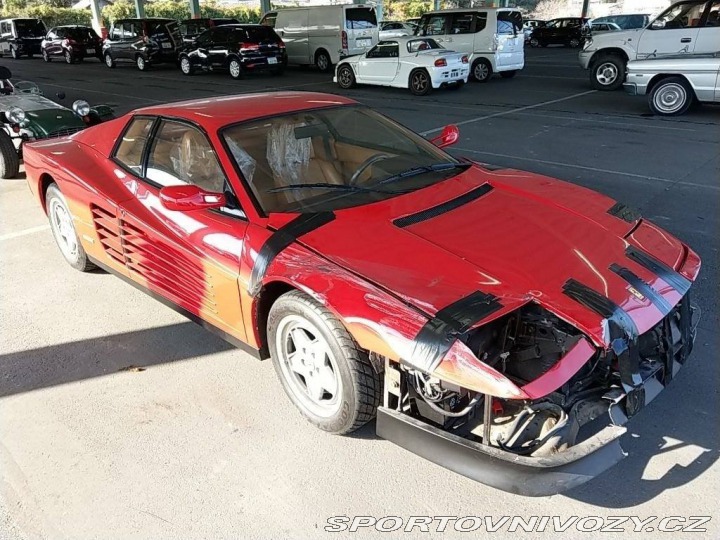 Ferrari Testarossa 1991 EU verze,v ČR, 12 vá 1990