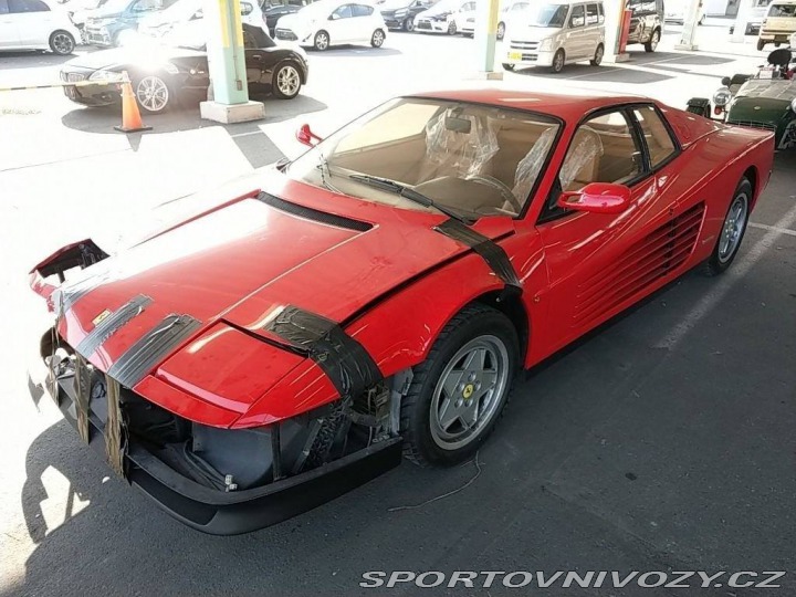 Ferrari Testarossa 1991 EU verze,v ČR, 12 vá 1990