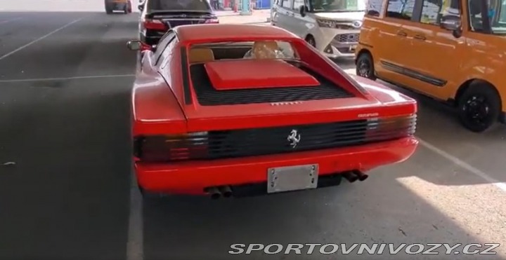 Ferrari Testarossa 1991 EU verze,v ČR, 12 vá 1990