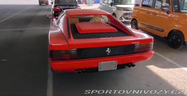 Ferrari Testarossa 1991 EU verze,v ČR, 12 vá 1990