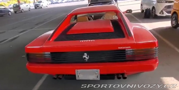 Ferrari Testarossa 1991 EU verze,v ČR, 12 vá 1990