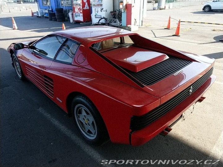 Ferrari Testarossa 1991 EU verze,v ČR, 12 vá 1990