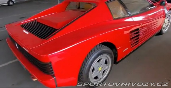 Ferrari Testarossa 1991 EU verze,v ČR, 12 vá 1990