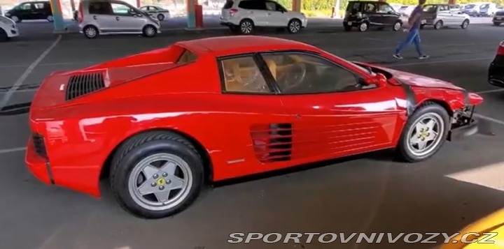 Ferrari Testarossa 1991 EU verze,v ČR, 12 vá 1990