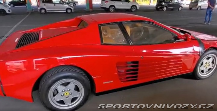 Ferrari Testarossa 1991 EU verze,v ČR, 12 vá 1990