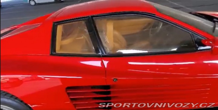 Ferrari Testarossa 1991 EU verze,v ČR, 12 vá 1990