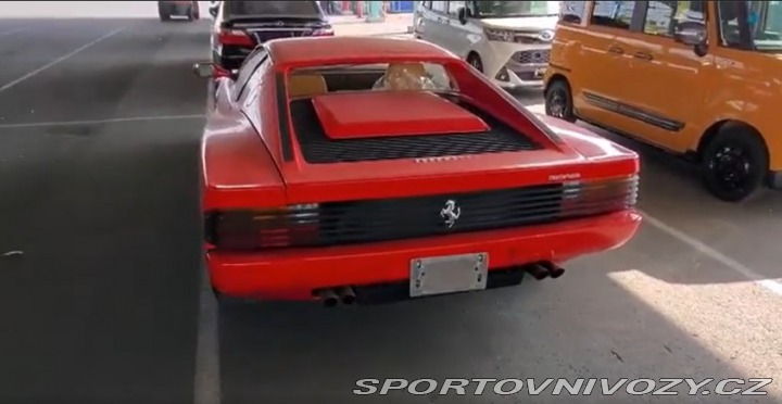 Ferrari Testarossa 1991 EU verze,v ČR, 12 vá 1990