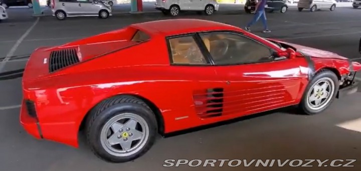 Ferrari Testarossa 1991 EU verze,v ČR, 12 vá 1990