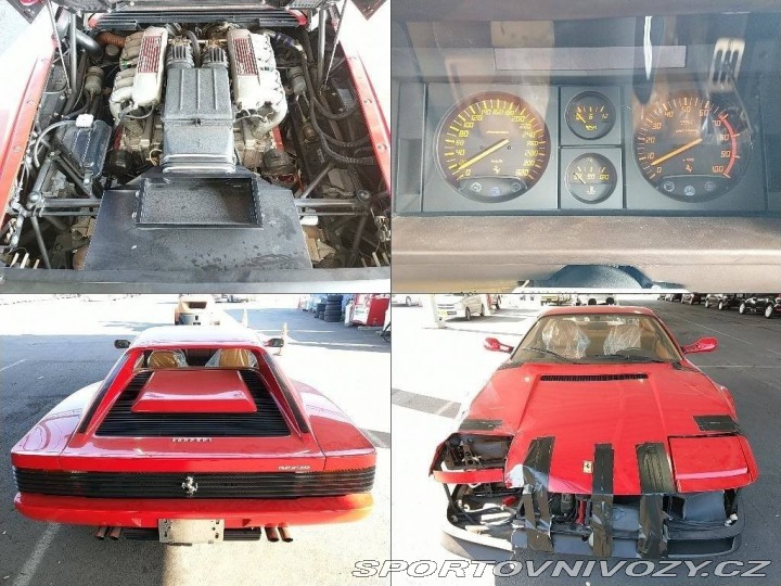 Ferrari Testarossa 1991 EU verze,v ČR, 12 vá 1990