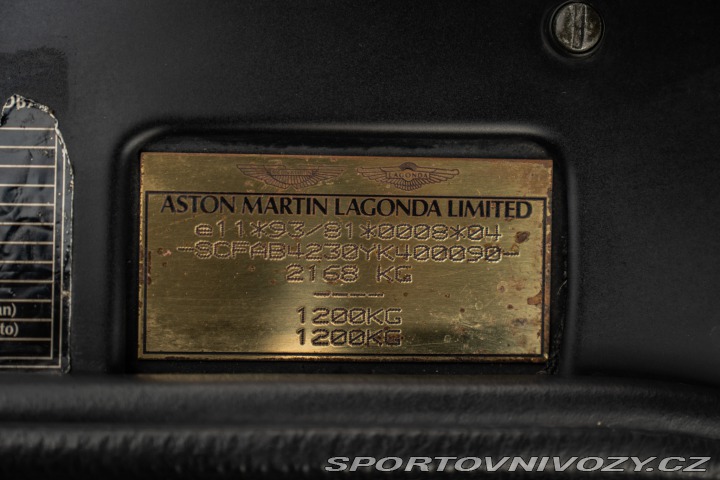 Aston Martin DB7 VOLANTE VANTAGE V12 2002