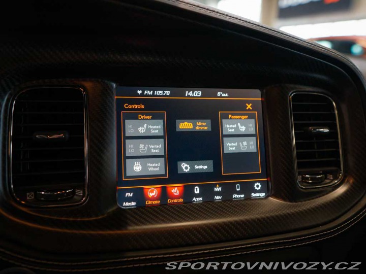 Dodge Charger 6.2 SRT Hellcat GRAIL výf 2024