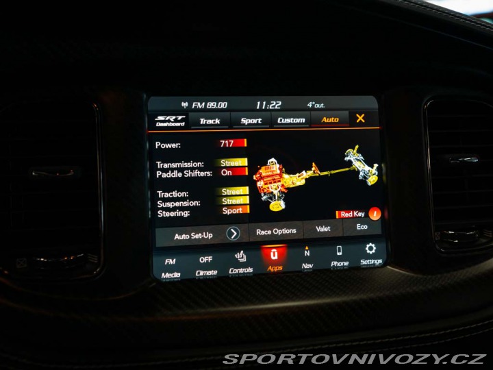 Dodge Charger 6.2 SRT Hellcat GRAIL výf 2024