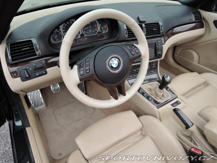 BMW 3 Cabrio 320 Ci Navi Kůže T 2003