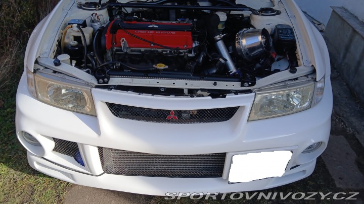 Mitsubishi Lancer EVO 6 LHD 1999 bílé pěkné 1999