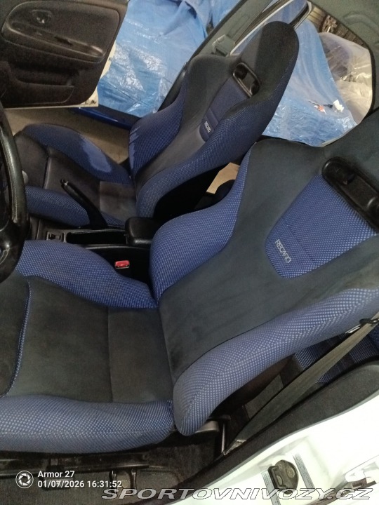 Mitsubishi Lancer EVO 6 LHD 1999 bílé pěkné 1999