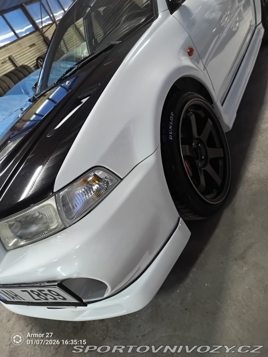 Mitsubishi Lancer EVO 6 LHD 1999 bílé pěkné 1999