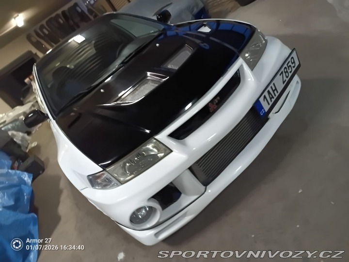 Mitsubishi Lancer EVO 6 LHD 1999 bílé pěkné 1999