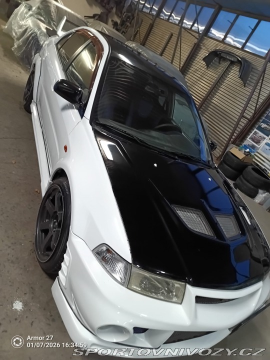 Mitsubishi Lancer EVO 6 LHD 1999 bílé pěkné 1999
