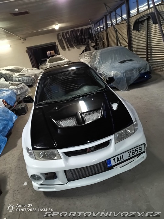 Mitsubishi Lancer EVO 6 LHD 1999 bílé pěkné 1999