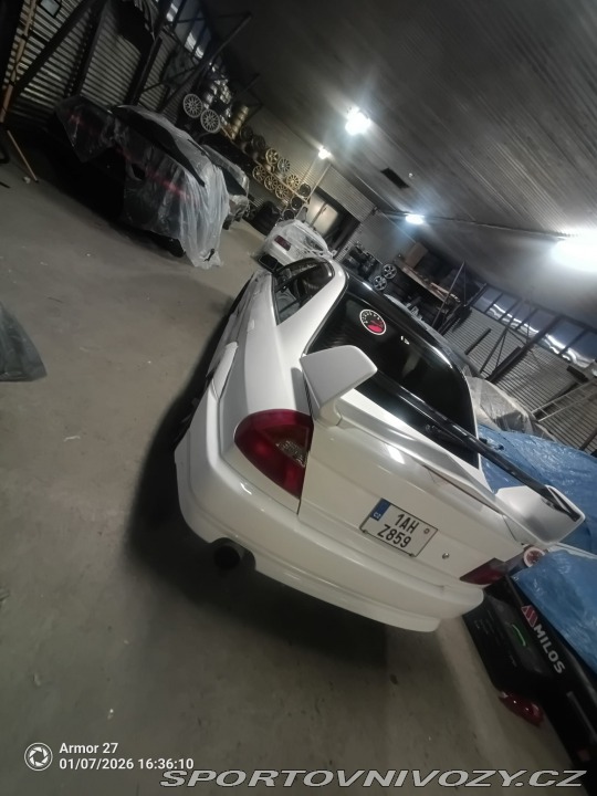 Mitsubishi Lancer EVO 6 LHD 1999 bílé pěkné 1999