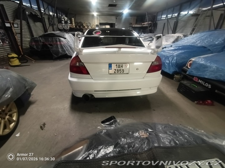 Mitsubishi Lancer EVO 6 LHD 1999 bílé pěkné 1999