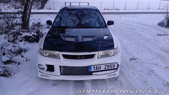 Mitsubishi Lancer EVO 6 LHD 1999 bílé pěkné 1999