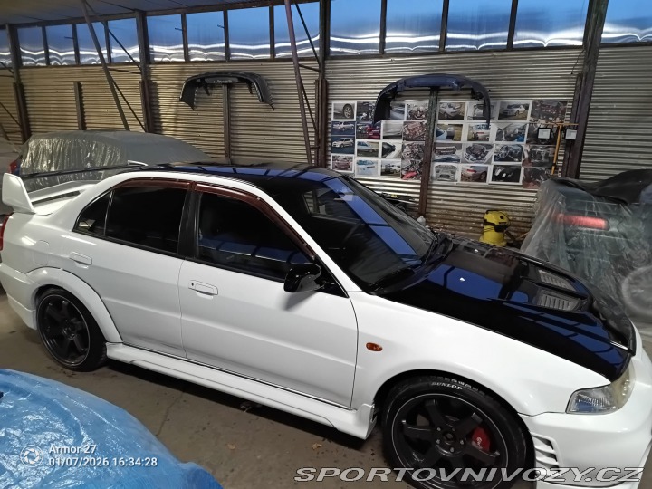 Mitsubishi Lancer EVO 6 LHD 1999 bílé pěkné 1999